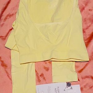 Bombshell sets. 2 are brand new sets. 2 tops. 2 bottoms. Refer to pics for sizes